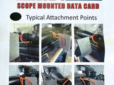 Patriot ID Scope Mounted Data Card